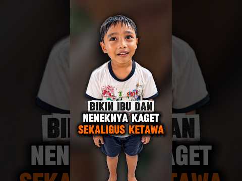 Adek Ini Bikin Ibu Dan Neneknya Kaget Sekaligus Ketawa🤣