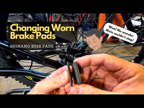 Replacing Shimano B01S Brake Pads