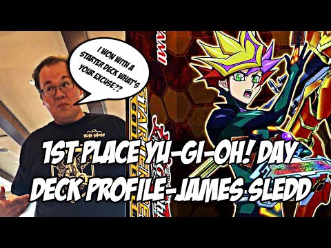 Yu-Gi-Oh! 1ST PLACE UNDEFEATED YUGIOH DAY DECK PROFILE - JAMES SLEDD