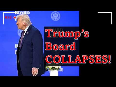 TRUMP in DISBELIEF as PEACE BOARD COLLAPSES — CANADA & EUROPE REJECT Him, ALLIES CUT HIM OUT
