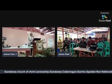 Gundaway church of christ Lectureship