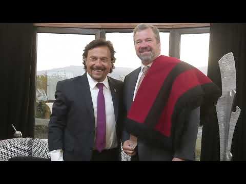 El gobernador Sáenz recibió en visita protocolar al Embajador de Canadá en Argentina