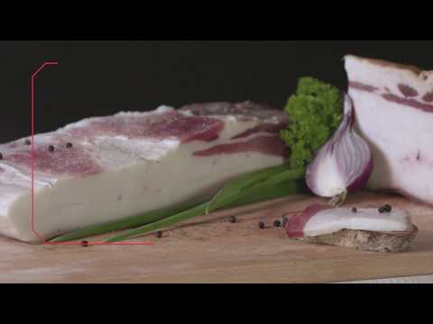 Wie Gesalzener Speck zubereiten. Localtaste.lt