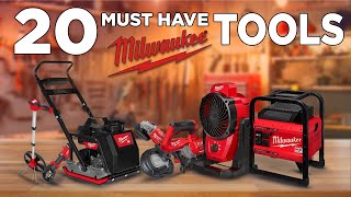 20 Milwaukee Tools That Every Construction Worker Must Have ▶ 2
