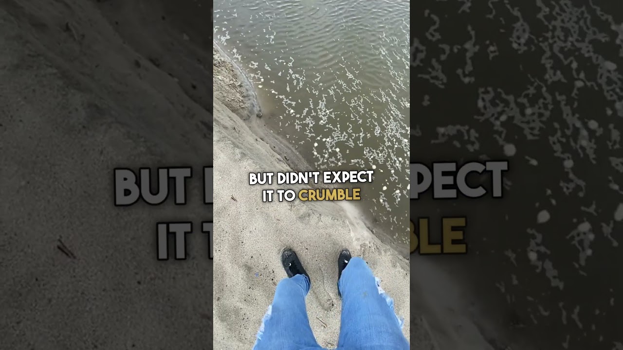 Cliff Edge Crumbles Faster Than He Expected! 😲 😲