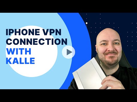 How to LANCOM with Kalle: iPhone VPN connection IKEv2 (Season 2, Episode 3)