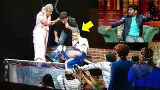 Akshay Kumar R€SCU€S Kapil Sharma Show Actor From FALL!NG During STUNT gone WR0NG video