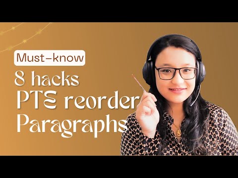 8 hacks for PTE Reorder paragraphs | Best PTE Institute