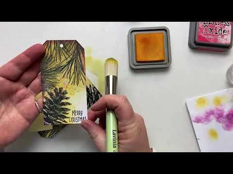 Day 19 of 24 days of tags using #Darkroom Door stamps