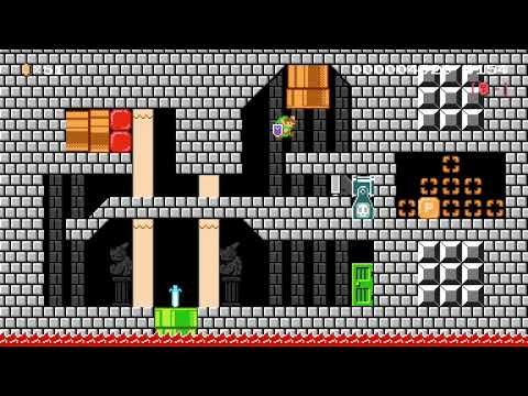 Ganondorf Castle [Use the map] by ZanderLVP - Super Mario Maker 2 - No Commentary 1bz