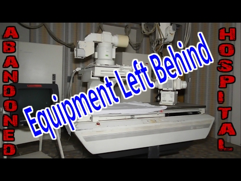 Abandoned St. Joseph's Decaying Hospital - Equipment...
