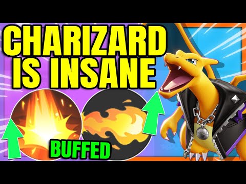 BUFFED FLAMETHROWER CHARIZARD feels Amazing to play | Pokemon Unite