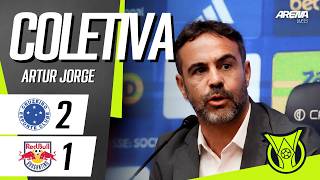 COLETIVA ARTUR JORGE | AO VIVO | Cruzeiro x Bragantino - Brasileirão 2026