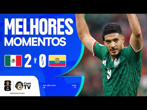 Melhores momentos de México x Equador