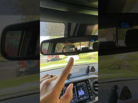 Using the Toyota Tacoma Rearview Mirror Auto Switch: How To