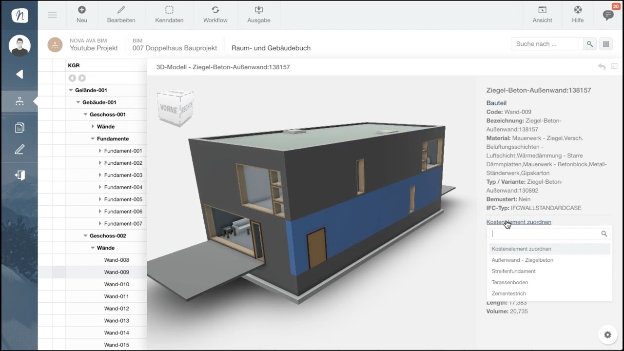 NOVA AVA BIM Add On - Teil 2