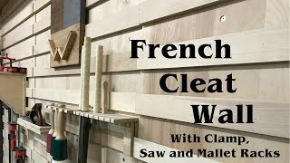 French Cleat Tool Wall How To Build | Woodworking Shop Organization