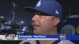 Rams Fans Disappointed After Playoff Loss To Falcons