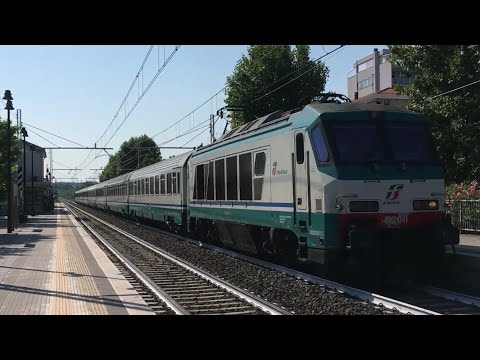 Il RICORDO delle E402a e E444r "Tartaruga" in testa agli INTERCITY della LINEA ADRIATICA! (1/2)