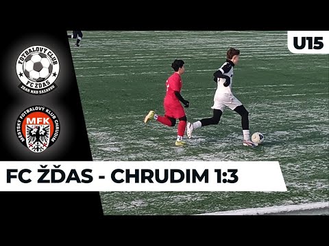 U15 Žďár - MFK Chrudim (sestřih příprava)