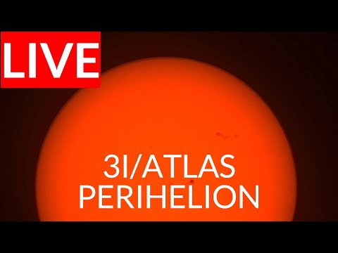 3I/ATLAS PERIHELION with LIVE Sun View | REPLAY | Interstellar News Hub