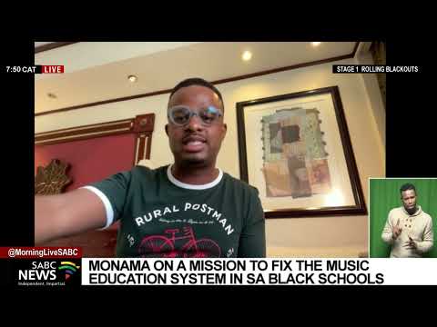 Monama on a mission to fix the music education system in SA black schools