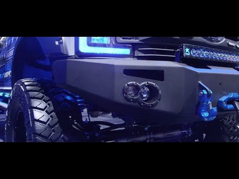 Fab Fours Products On The Matchbox Police Super Duty at SEMA 2016