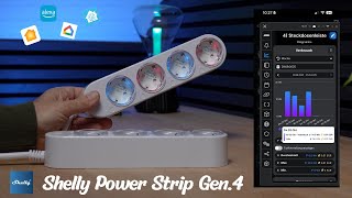 Endlich! Die perfekte smarte Steckdosenleiste - Shelly Powerstrip Gen4