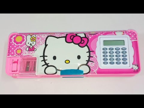 Hello Kitty Pencil Box With Calculator |
