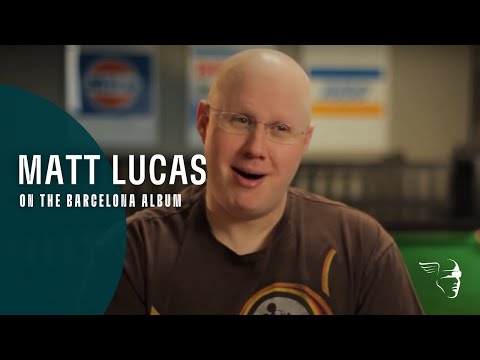 Matt Lucas on The Barcelona album (Freddie Mercury The Great Pretender)