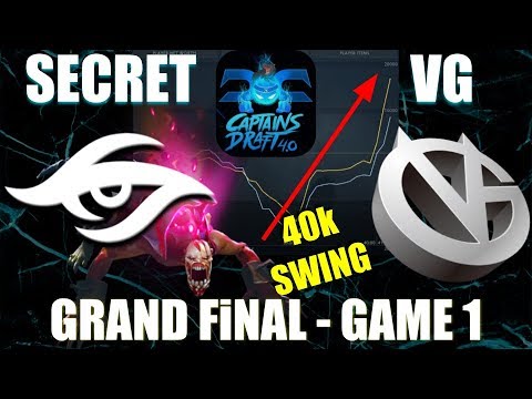 Team SECRET vs VG {ENORMOUS COMEBACK!!} - CAPTAINS DRAFT 4.0 - GRAND FiNAL - BO5 - GAME 1