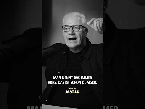 Video Thumbnail: Psychiater Dr. Michael Bohne über ADHS als Umwelterkrankung | #hotelmatze #podcast