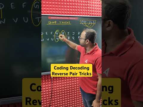 Coding Decoding Reverse Pair | Reasoning Short Tricks