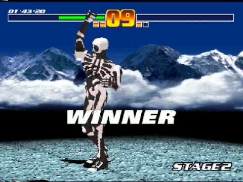 Fighter Maker PSX Skullomania Gameplay