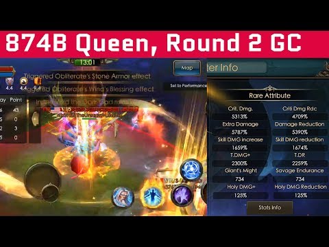 Llorac 874B 🔥 - Round 2 Guild Clash - Legacy Of Discord