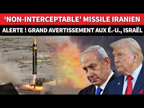 « MENACE HYPERSONIQUE IMPARABLE » : L'Iran annonce une manœuvre balistique susceptible de choquer...