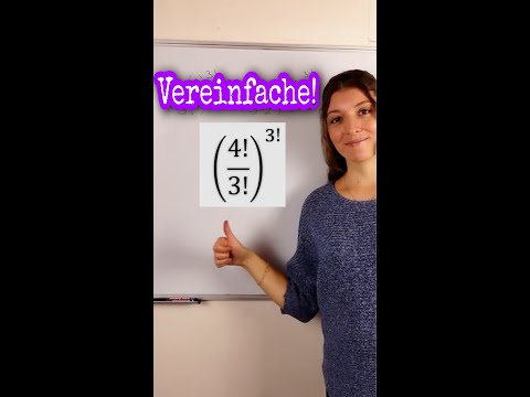 Fakultät hoch Fakultät
