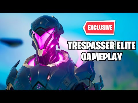 HOW TO GET TRESPASSER ELITE SKIN IN FORTNITE - GAMEPLAY
