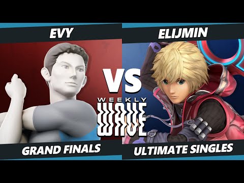 Weekly Wave 25 GRAND FINALS - Evy (Wii Fit Trainer) Vs. elijmin (Shulk) SSBU Ultimate Tournament