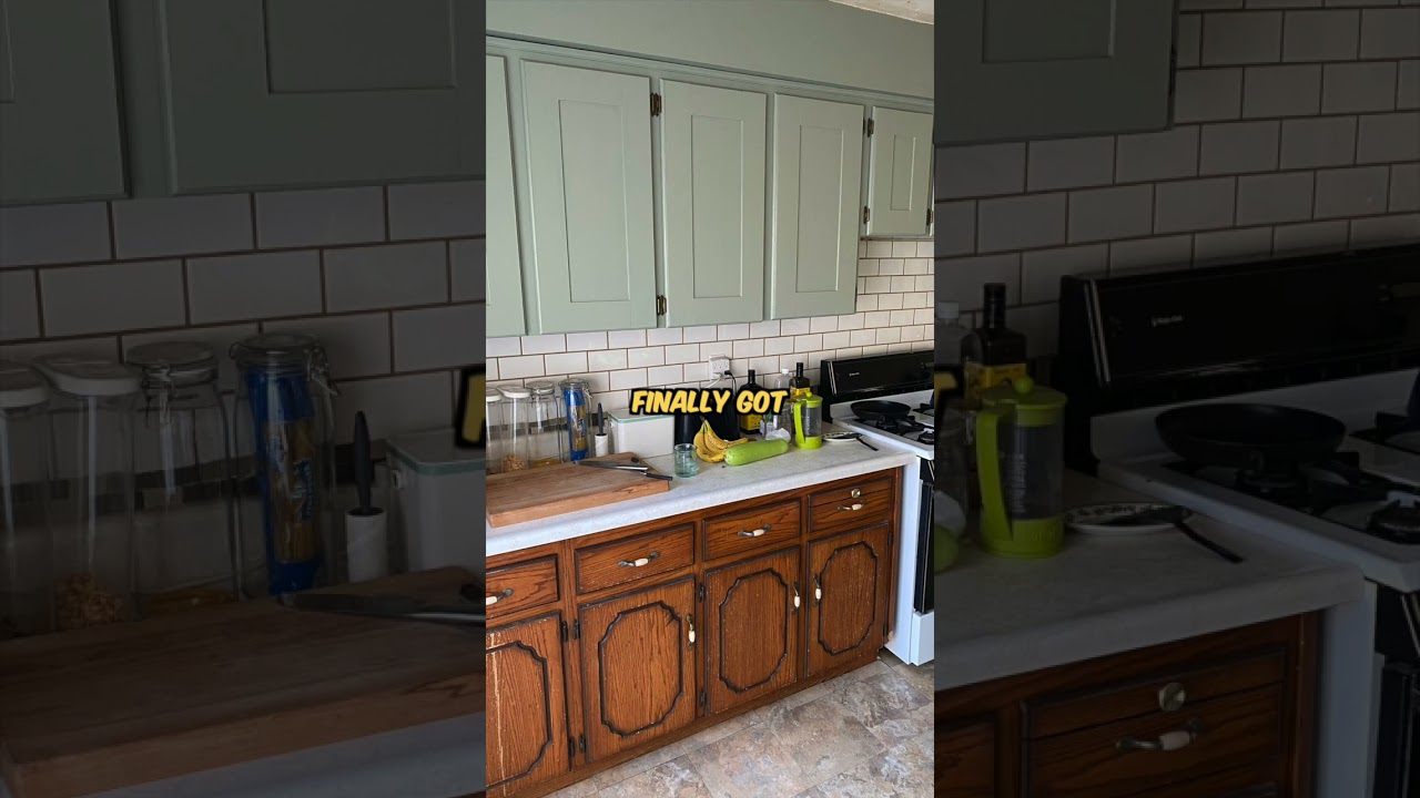 DIY Kitchen Makeover for Under $300