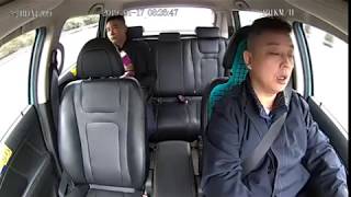 Sleeping while driving end up with accident