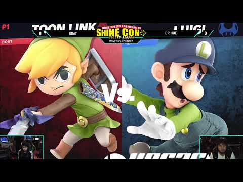 ShineCon Holiday SmashFeast: Boat (Toon Link) vs Dr. Hue (Luigi) - Winners Round 2