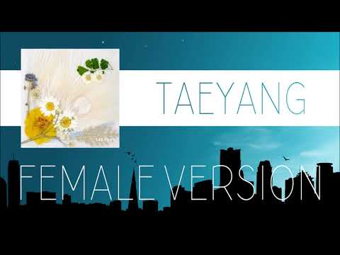 TAEYANG - EMPTY ROAD [FEMALE VERSION]