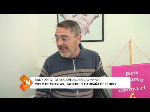 Ciclo de charlas, talleres y campaña de tejido, Rudy López
