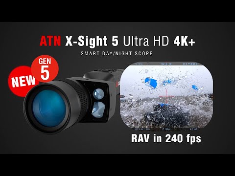ATN X-Sight 5 Smart Day & Night Scope ATN X-Sight 5 Smart Day & Night Scope