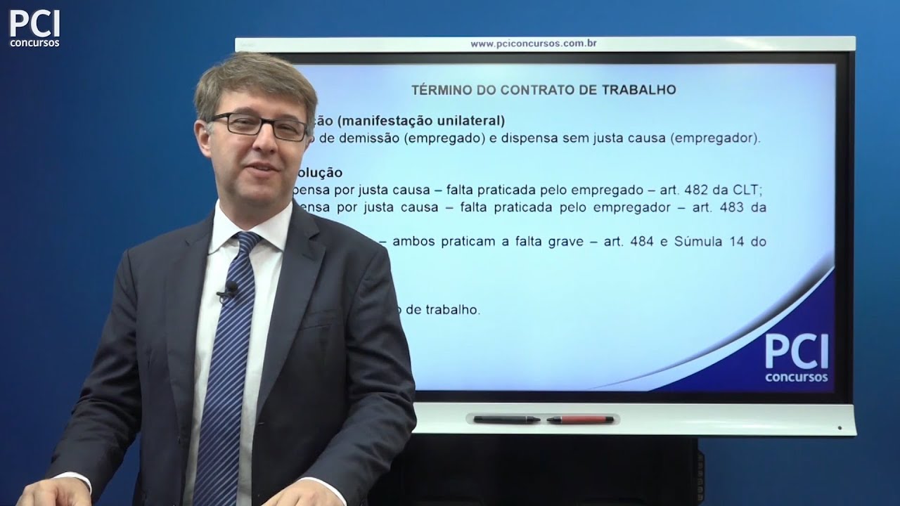Aula 45 - Término do Contrato de Trabalho - Parte I