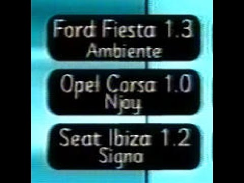 Opel Corsa C 1.0  vs Ford Fiesta 1.3 vs Seat Ibiza 1.2