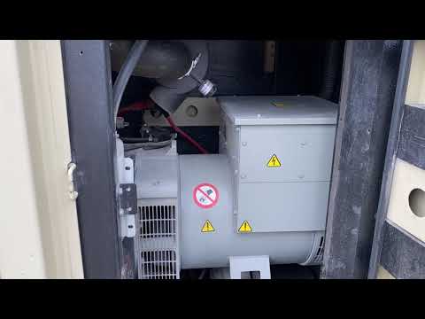 Doosan G60 John Deere Leroy Somer 70 kVA Supersilent generatorset stocknr 3437