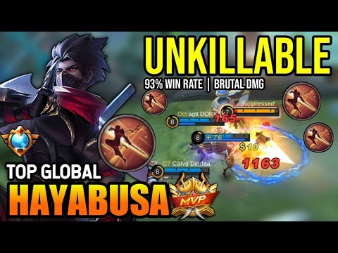 HAYABUSA BEST BUILD 2023 | TOP GLOBAL HAYABUSA GAMEPLAY | MOBILE LEGENDS✓