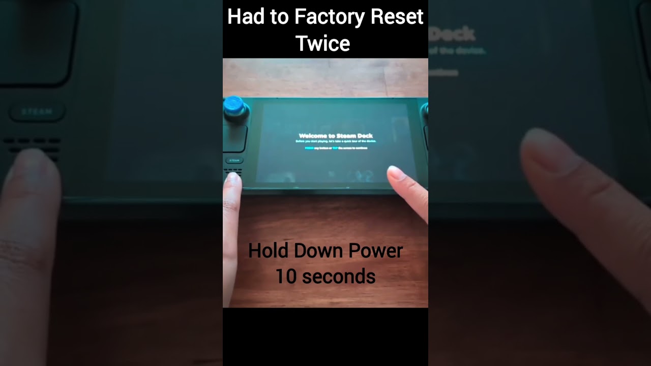 Fix Update Error Installing Freeze When First Starting Up New Steam Deck LED in 2025 #steamdeck